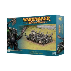 99122709010-WHTOW Orc and Goblin Tribes Black Ork Mob