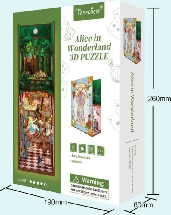 Bookend Alice au pays des merveilles4