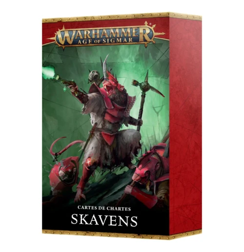01050206002-Age of Sigmar Skaven Warscroll Cards FRE