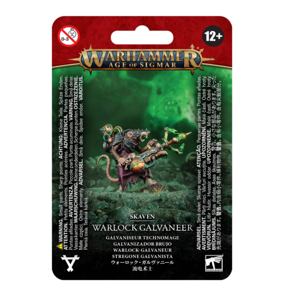 99070206007-Age of Sigmar Skaven Warlock Galvaneer