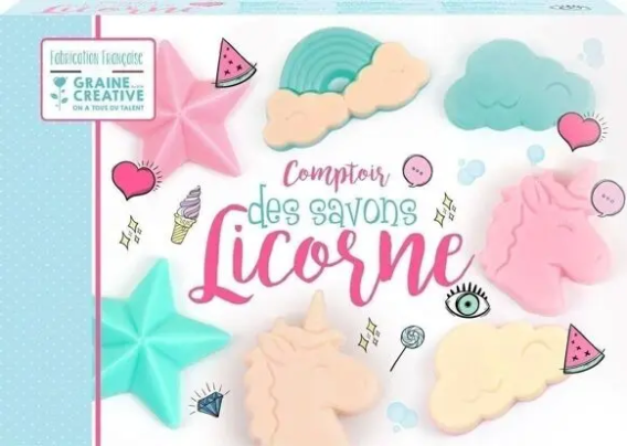 coffret comptoir des savons licorne