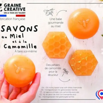 Kit DIY Savons au Miel et à la camomille