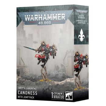 99120108103-Warhammer 40000 Adepta Sororitas Canoness With Jump Pack