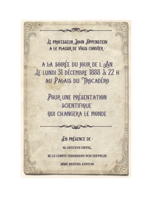 Aides de jeu Abstract Aventures Steampunk